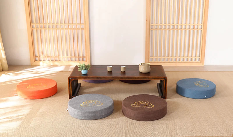Yoga Meditation Cushion – Supportive Floor Pillow for Comfort, Posture & Mindfulness