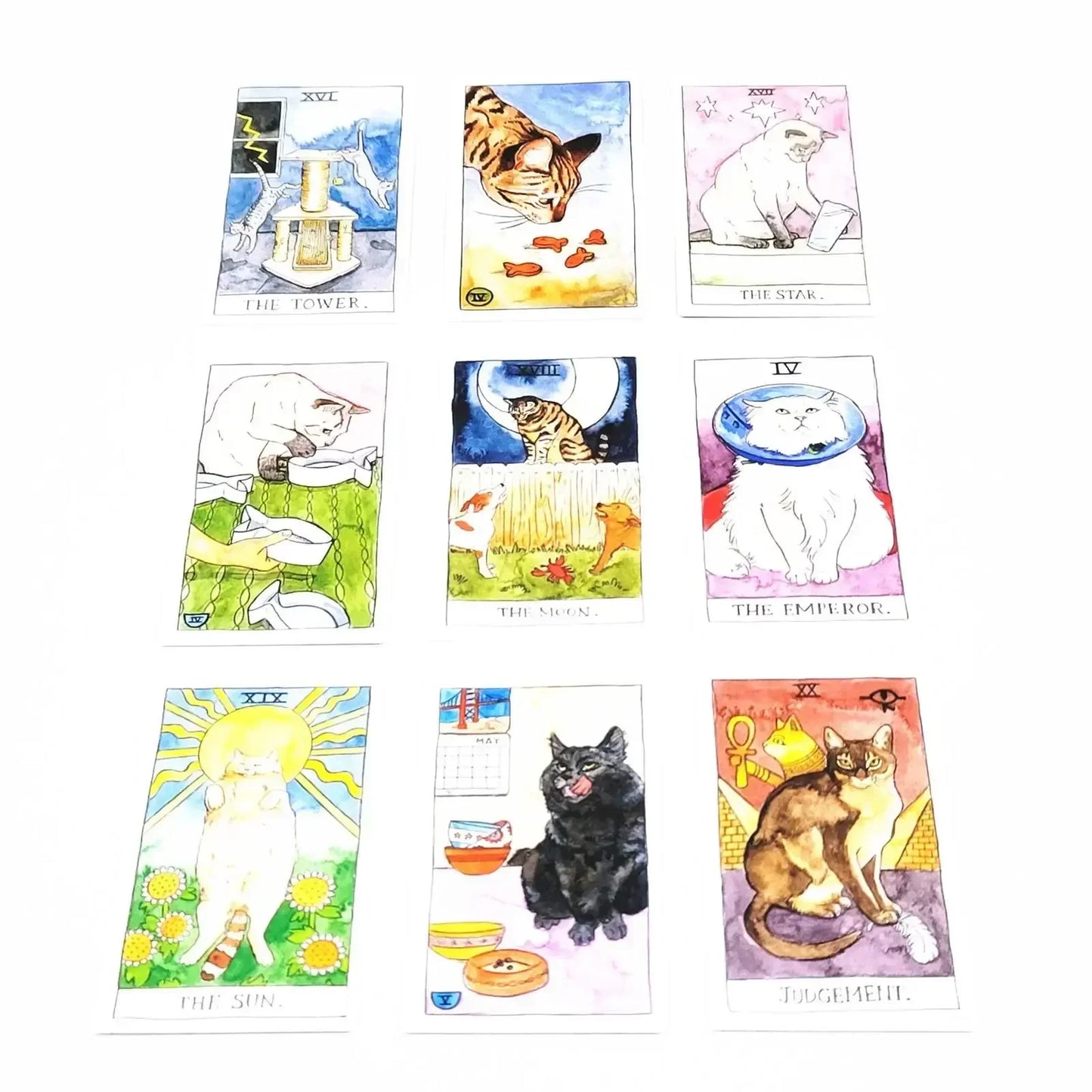 Cat Tarot – 78-Card Deck for Whisker-Wise Guidance & Feline Fun