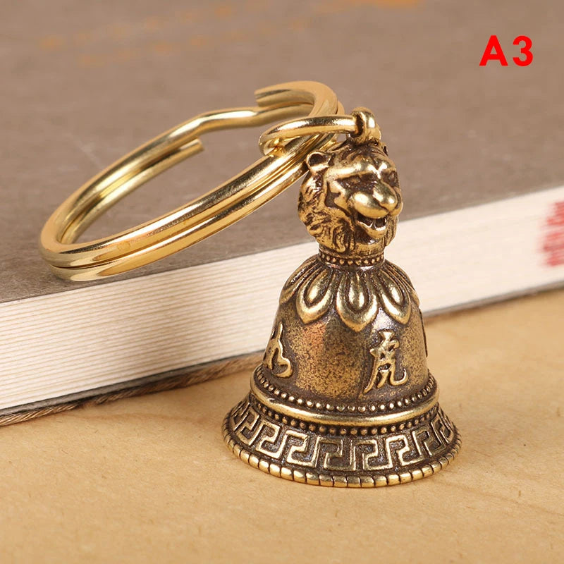 12 Brass Chinese Zodiac Animal Heads – Complete Set for Cultural Display & Symbolic Meaning
