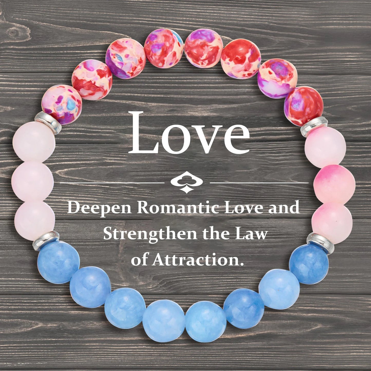 7 Chakra Natural Stone Bracelet – Energy Healing, Good Luck & Protection for Men & Women | Meditation & Friendship