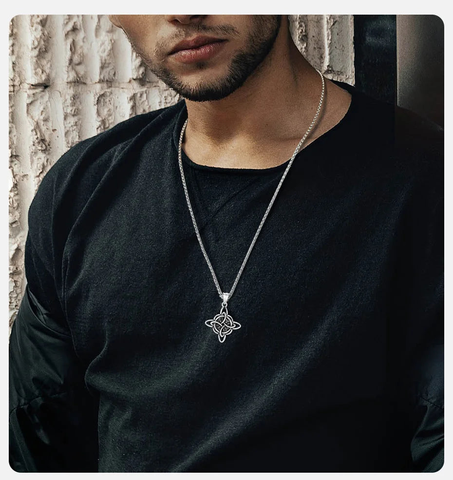 Vintage Celtic Knot Necklace – Timeless Unisex Design for Strength, Unity & Heritage