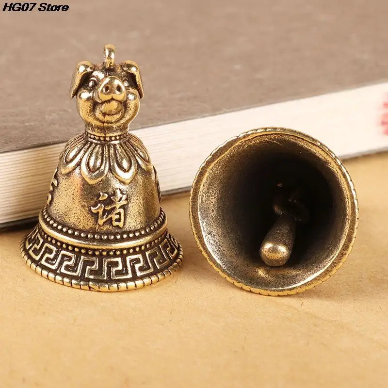 12 Brass Chinese Zodiac Animal Heads – Complete Set for Cultural Display & Symbolic Meaning