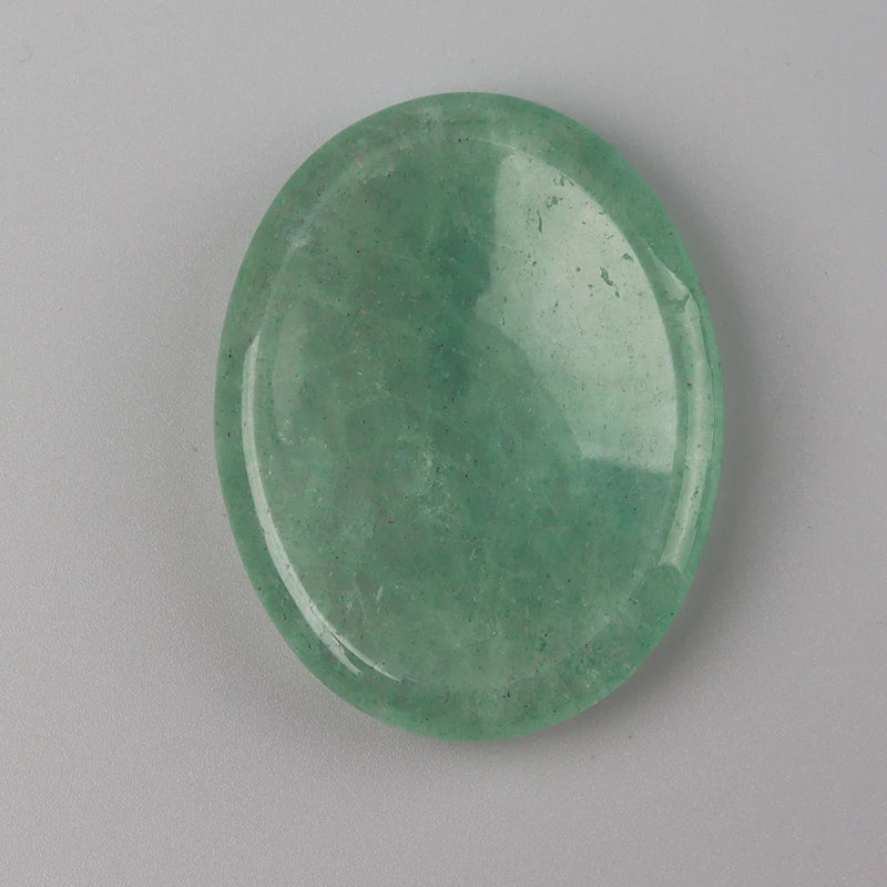 Hand-Carved Thumbstone – Pocket Meditation & Worry Stone for Stress Relief and Focus