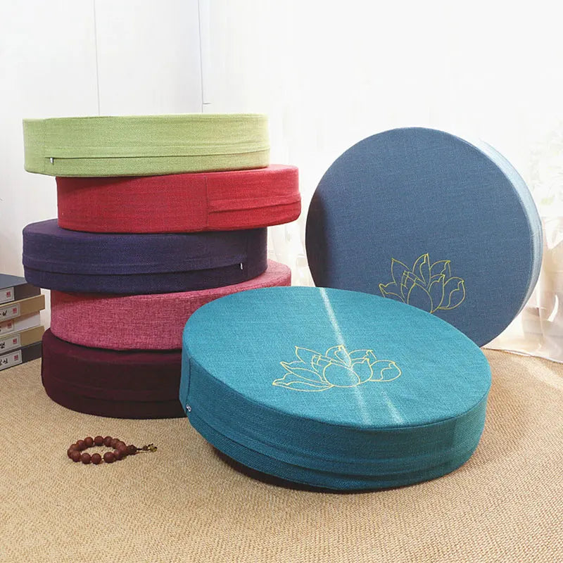 Yoga Meditation Cushion – Supportive Floor Pillow for Comfort, Posture & Mindfulness