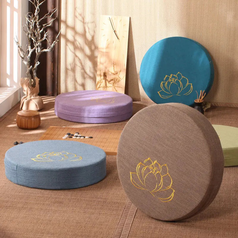 Yoga Meditation Cushion – Supportive Floor Pillow for Comfort, Posture & Mindfulness