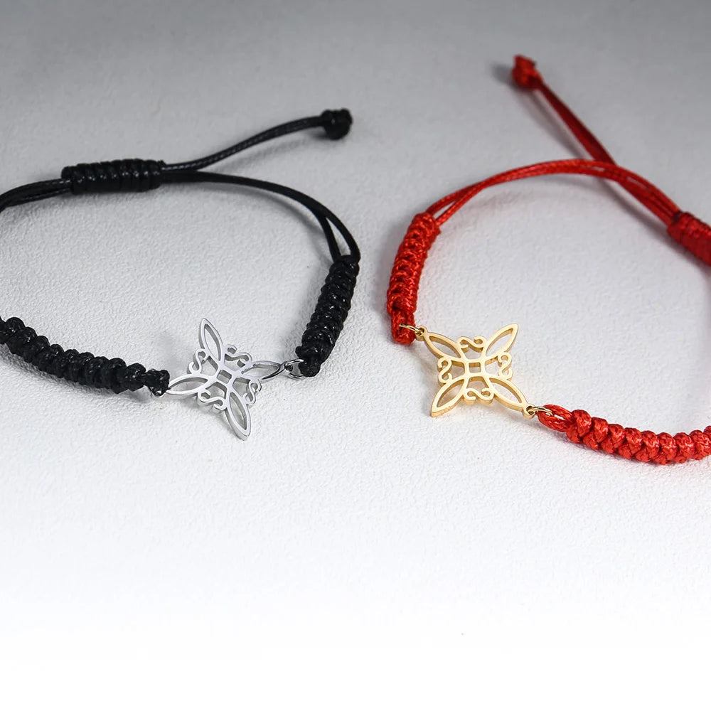 Women’s Vintage Witchcraft Knot Bracelet – Symbol of Mystical Power & Protection