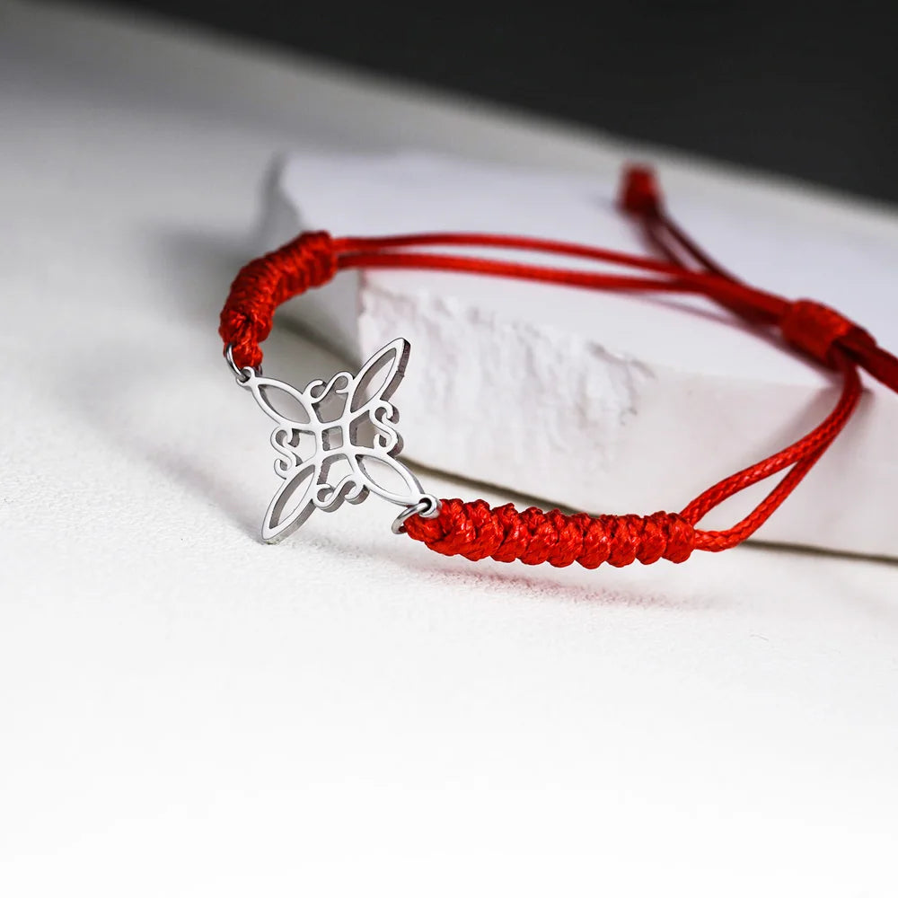 Women’s Vintage Witchcraft Knot Bracelet – Symbol of Mystical Power & Protection