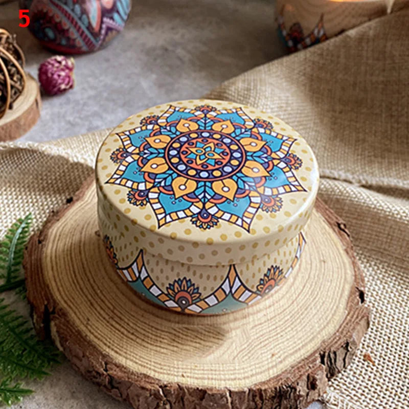 Scented Vintage Flower Candles – Elegant Floral Aromatherapy for a Romantic, Relaxing Atmosphere
