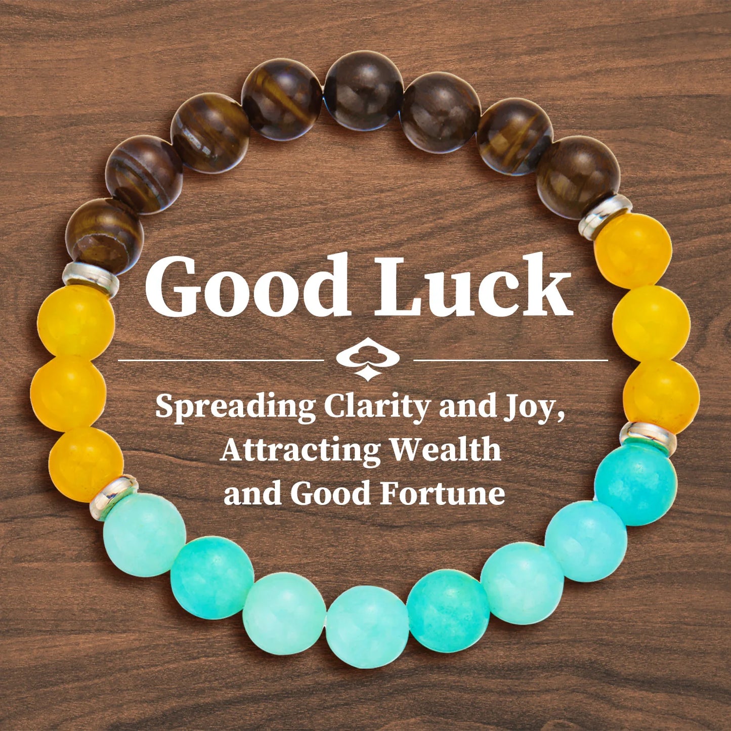 7 Chakra Natural Stone Bracelet – Energy Healing, Good Luck & Protection for Men & Women | Meditation & Friendship