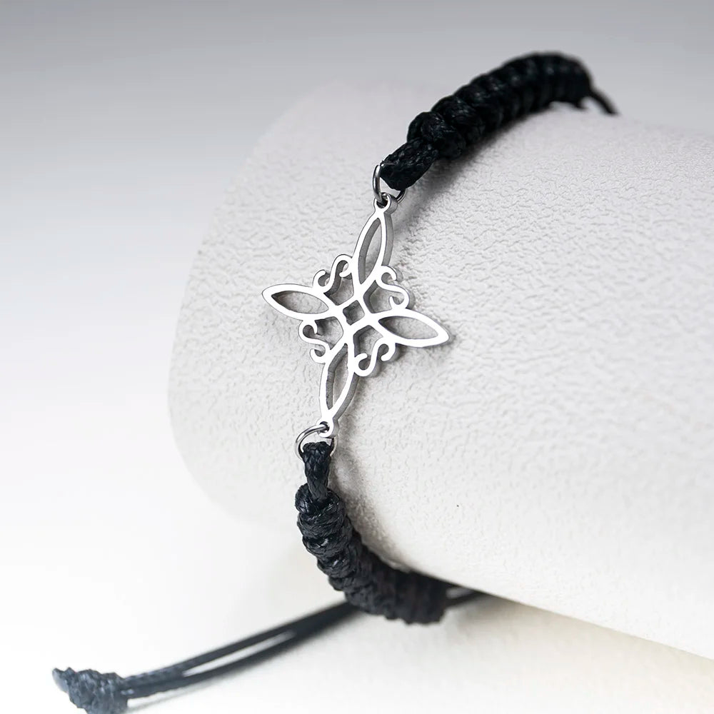 Women’s Vintage Witchcraft Knot Bracelet – Symbol of Mystical Power & Protection