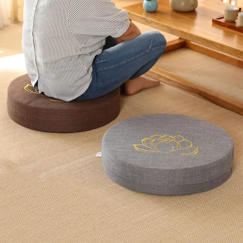 Yoga Meditation Cushion – Supportive Floor Pillow for Comfort, Posture & Mindfulness
