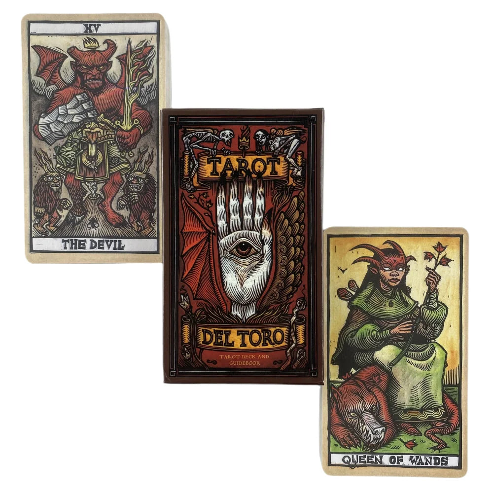 Tarot del Toro – 78-Card Deck Inspired by Guillermo del Toro’s Dark Fantasy World