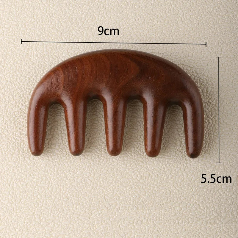 New Wooden Massager Comb