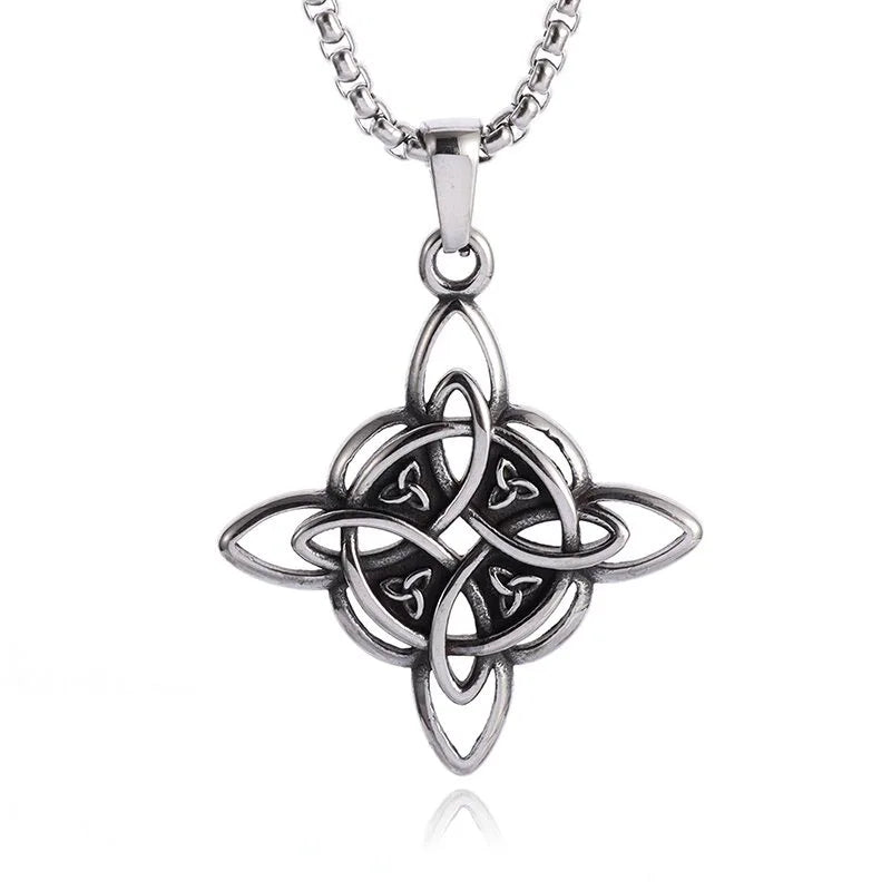 Flower of Life Chakra Necklace – Spiritual Stainless Steel Pendant for Energy & Balance