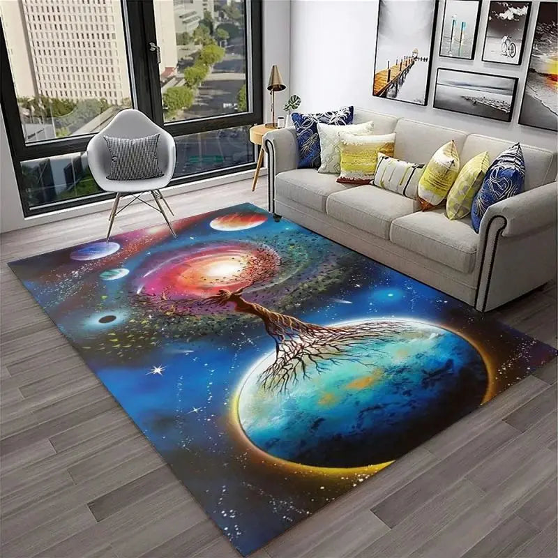 Yoga Meditation Carpet – Soft, Sacred Space for Mindfulness, Stretching & Spiritual Practice