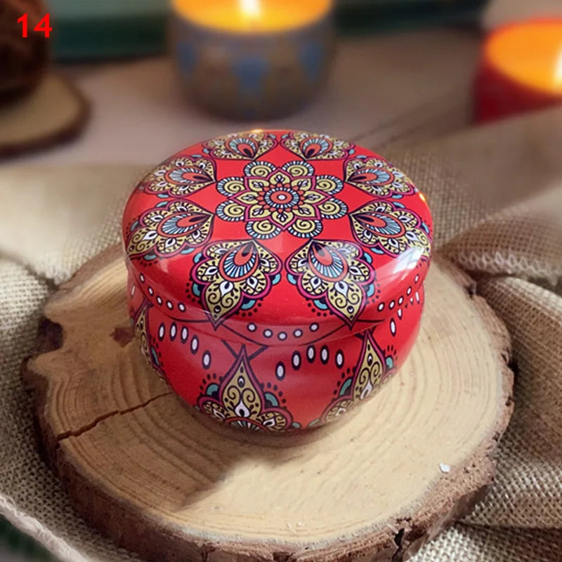 Scented Vintage Flower Candles – Elegant Floral Aromatherapy for a Romantic, Relaxing Atmosphere