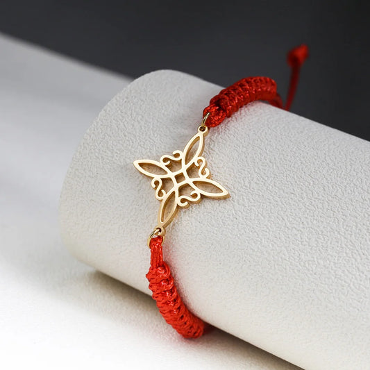 Women’s Vintage Witchcraft Knot Bracelet – Symbol of Mystical Power & Protection