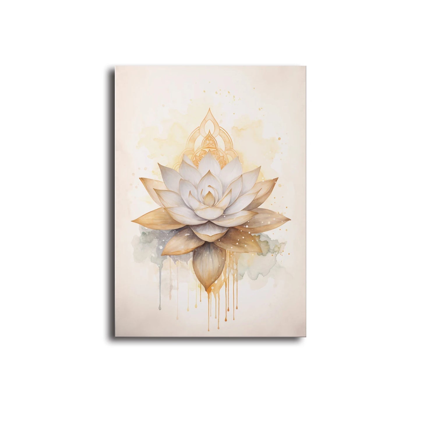 Tree of Life & Buddha Canvas Wall Art – Nordic-Inspired Spiritual Decor for Home & Meditation Spaces