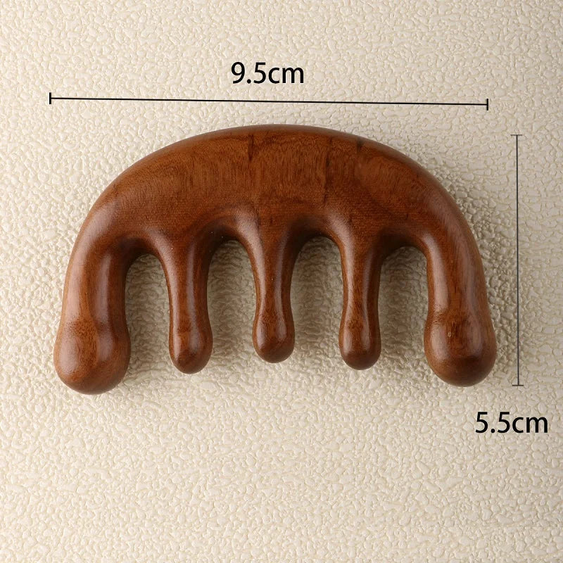 New Wooden Massager Comb