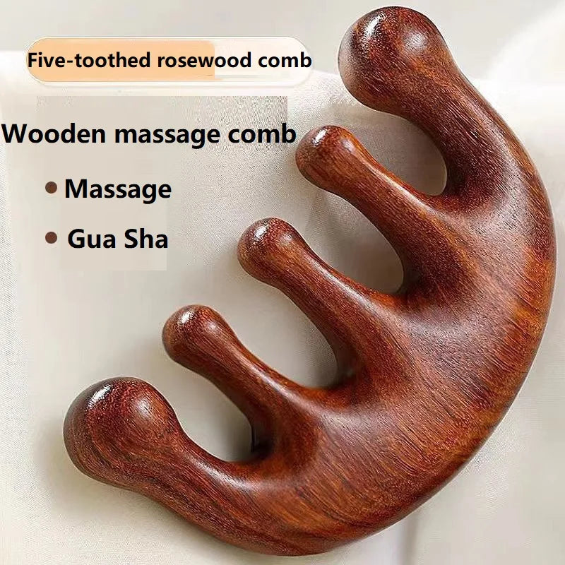 New Wooden Massager Comb