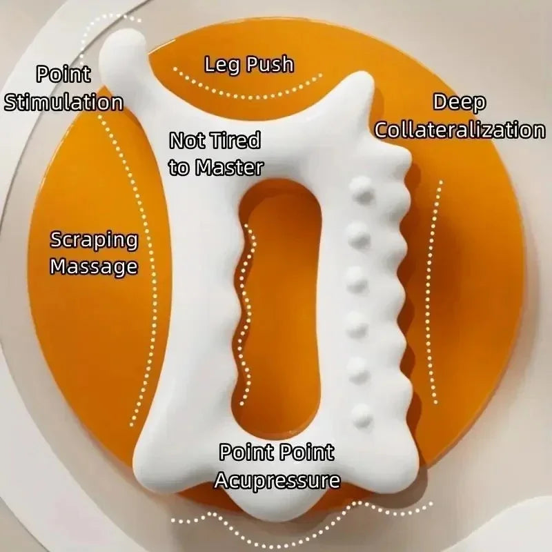 Ergonomic Versatile Handheld Gua Sha Board For Face & Body