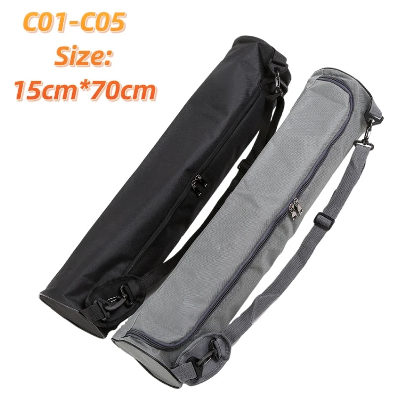 Printed Yoga Mat Bag – Stylish & Durable Yoga Carrier with Adjustable Strap & Zipper Pocket