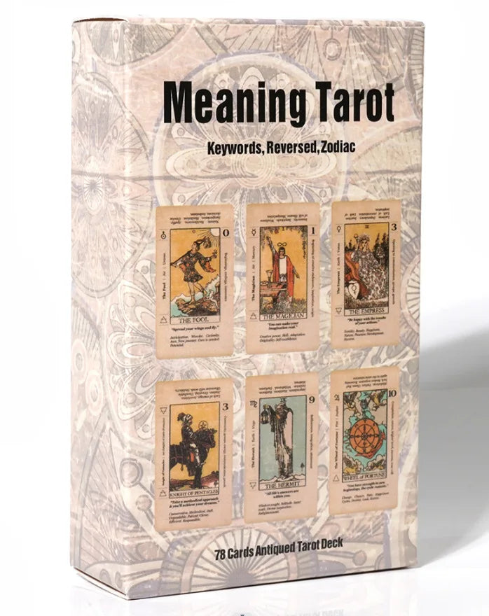Tarot Cards With Meaning On Them for Beginners