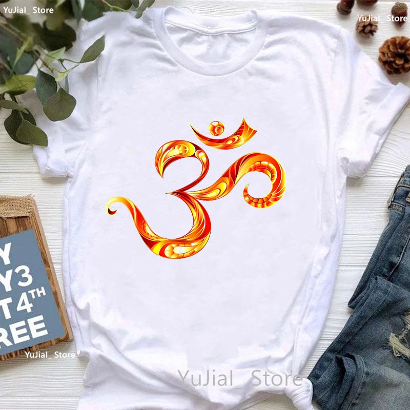 Chakra Lotus Eye Yoga T-Shirt – Spiritual Energy Center Design Tee for Meditation, Healing & Conscious Living