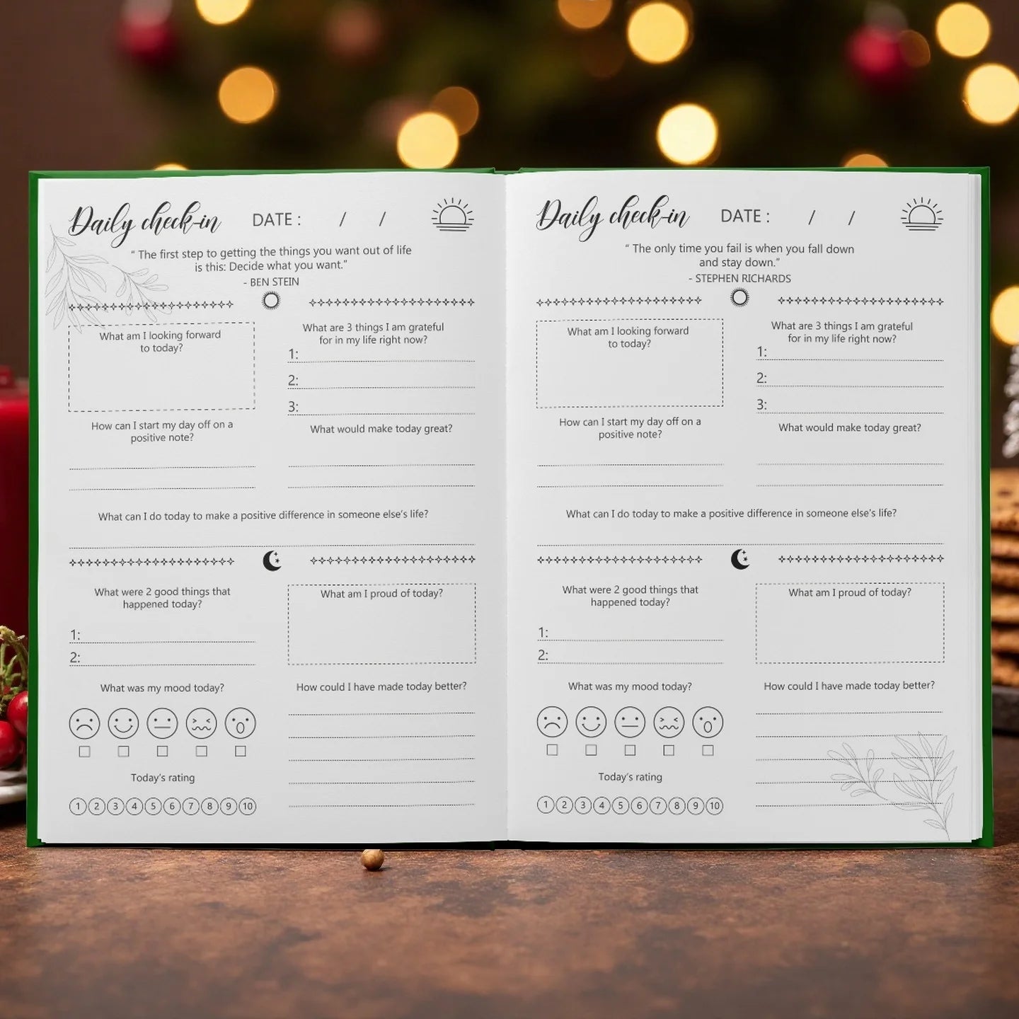 Mindfulness Journal for Mental Wellness