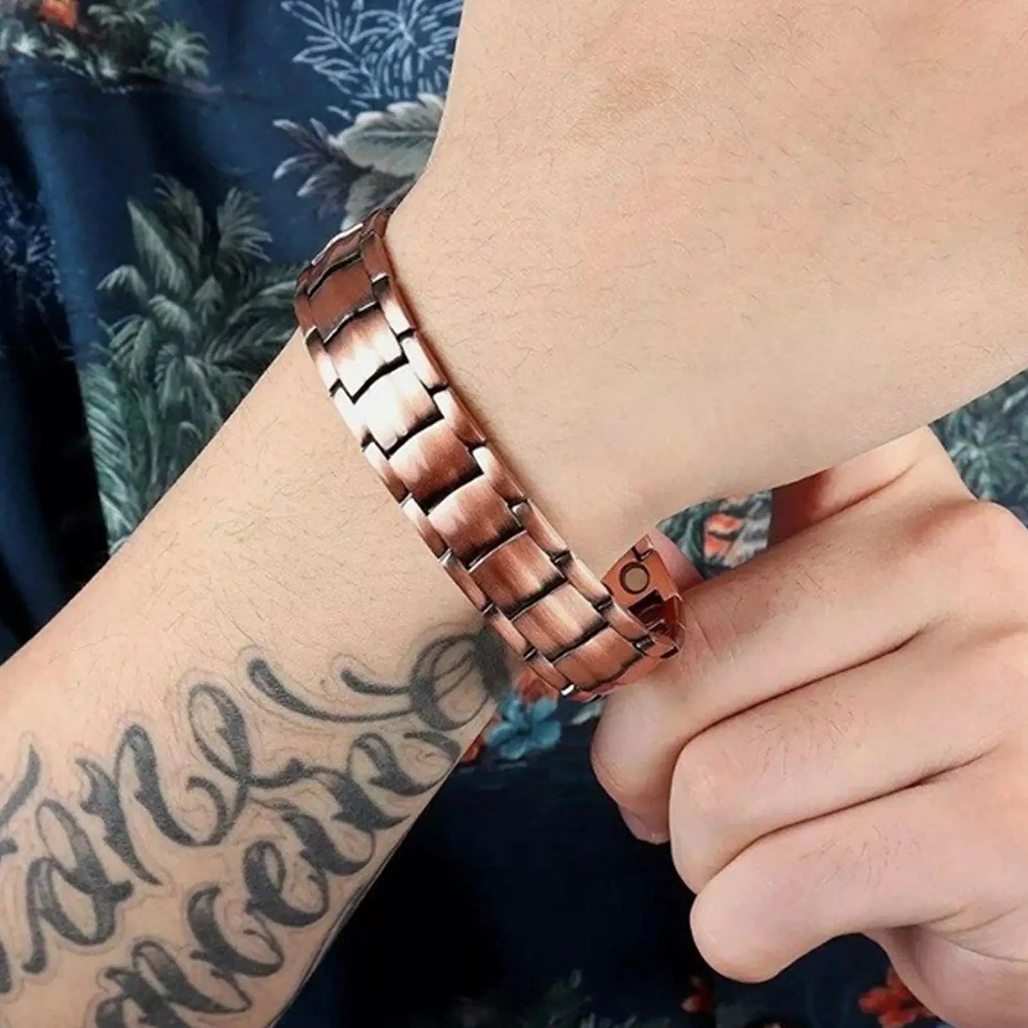 Pure Copper Magnetic Bracelets for Men