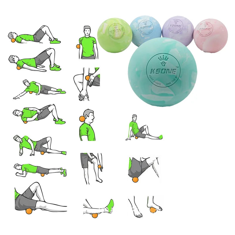 1PCS 6.3cm Massage Fascia Ball