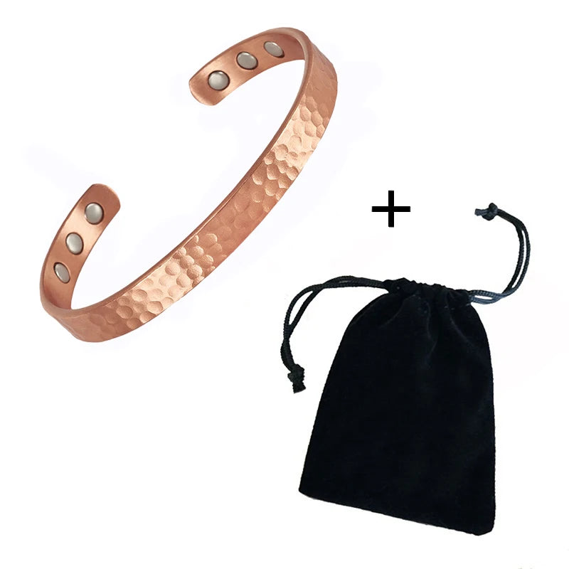 Magnetic Pure Copper Bracelets for Women and Men