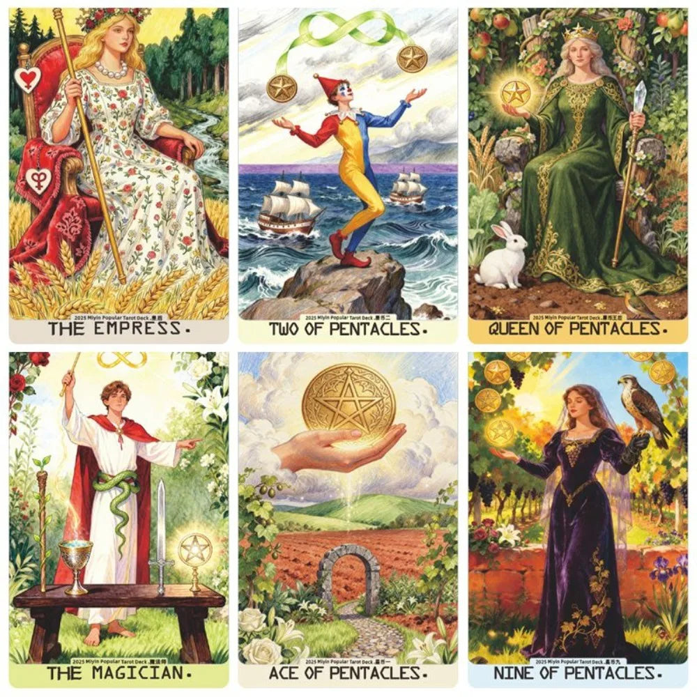 Tarot: Exquisite Painted Illustration Deck