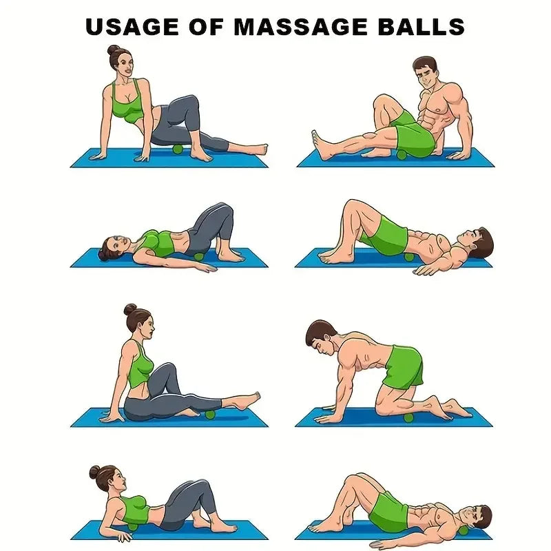 1PCS 6.3cm Massage Fascia Ball