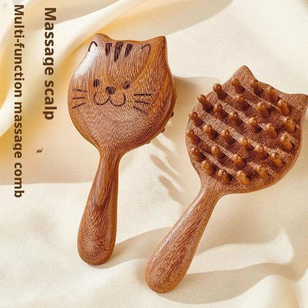 Sandalwood Scalp Massage Comb