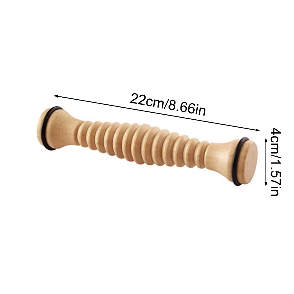 1pc wooden foot massager