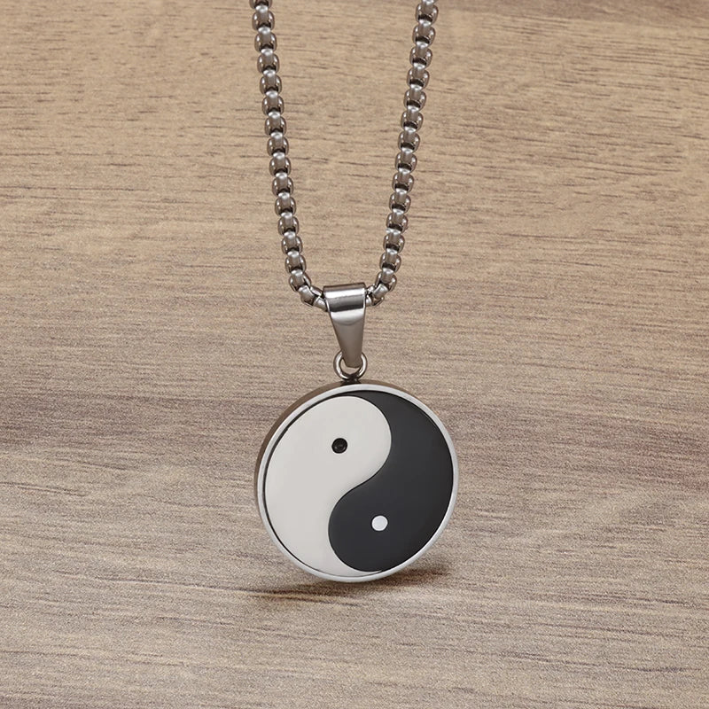 Flower of Life Chakra Necklace – Spiritual Stainless Steel Pendant for Energy & Balance