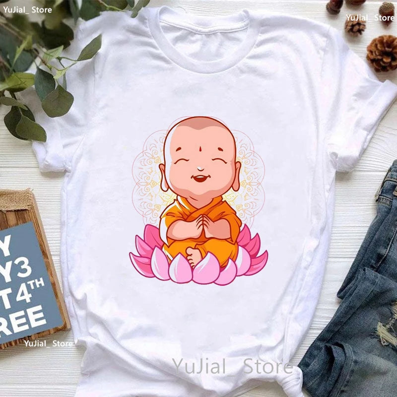 Chakra Lotus Eye Yoga T-Shirt – Spiritual Energy Center Design Tee for Meditation, Healing & Conscious Living