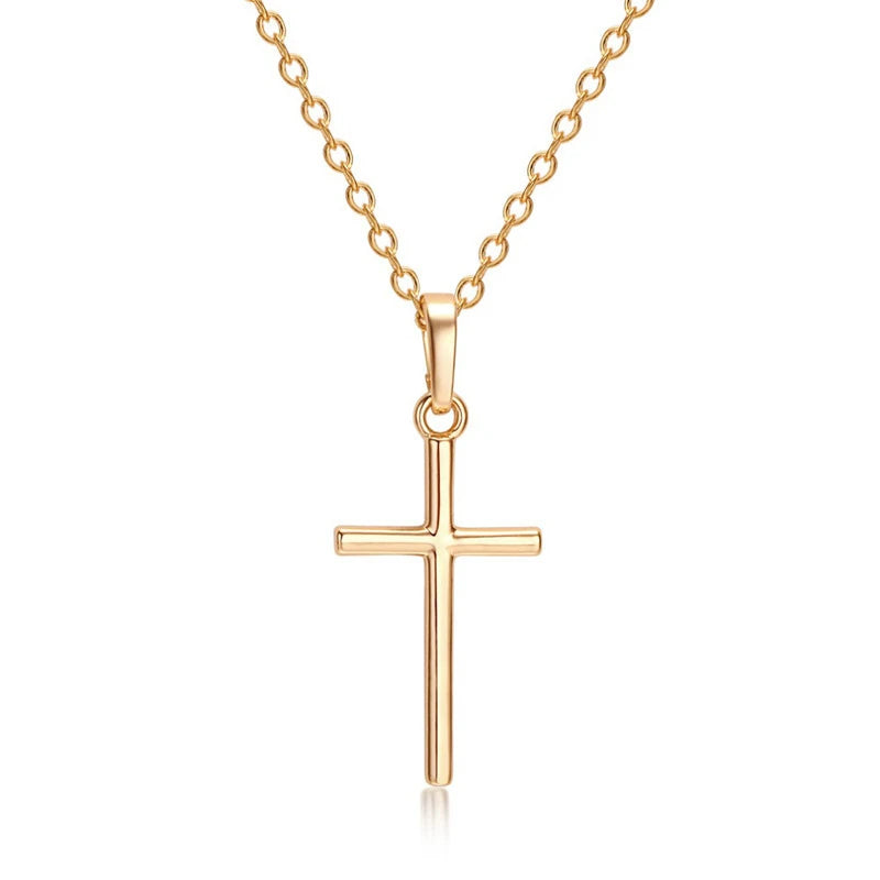 Elegant Cross Necklace – Timeless Symbol of Faith, Grace & Spiritual Strength