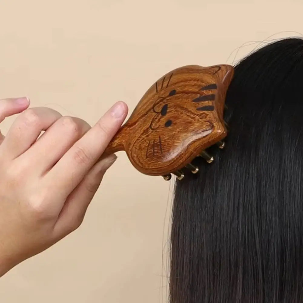 Sandalwood Scalp Massage Comb