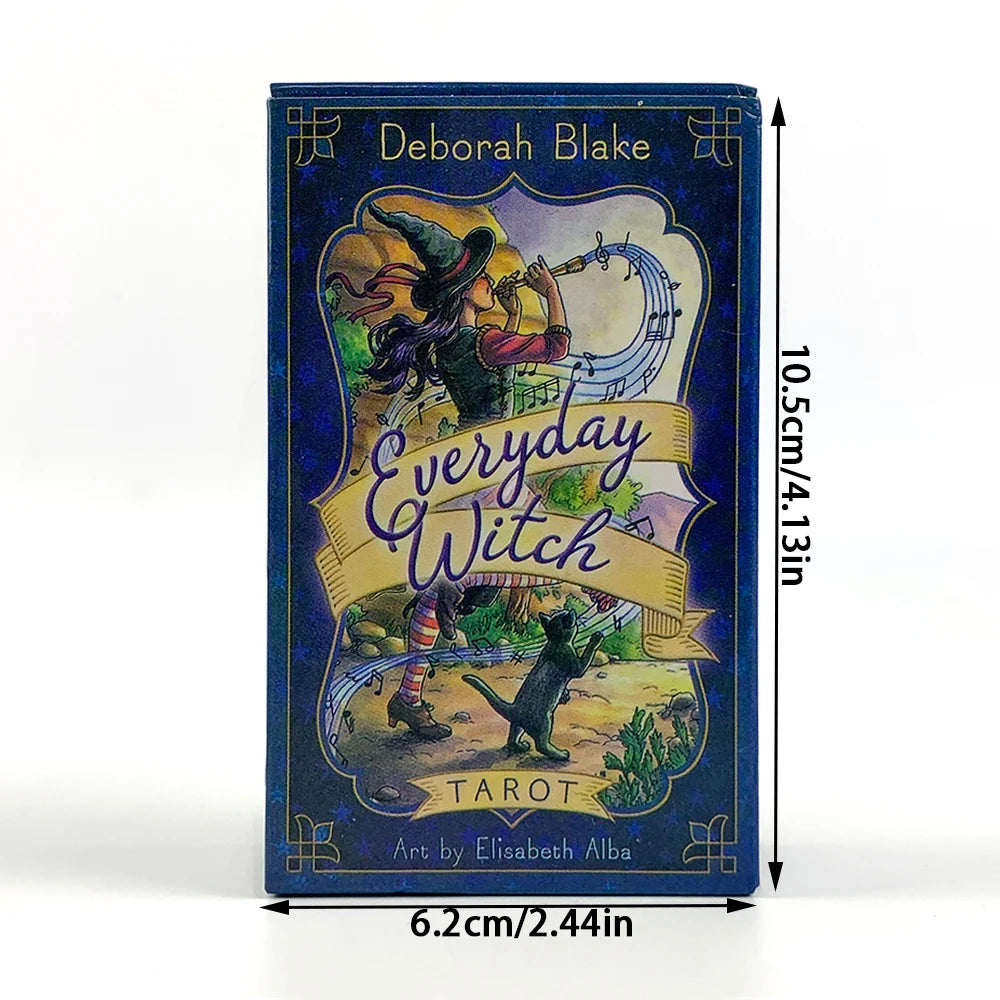 1 Box Everyday Witch Tarot Deck with Guidebook