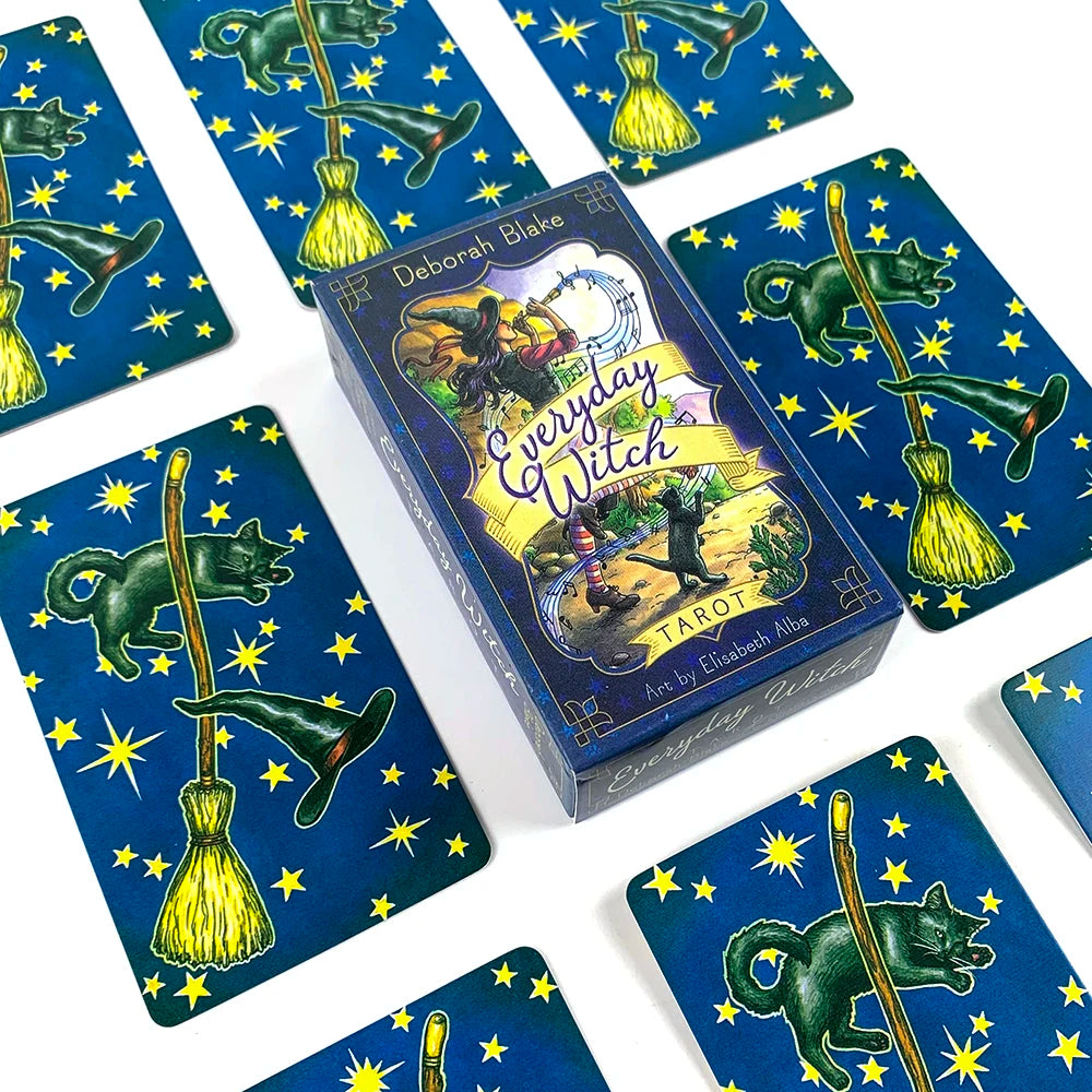 1 Box Everyday Witch Tarot Deck with Guidebook