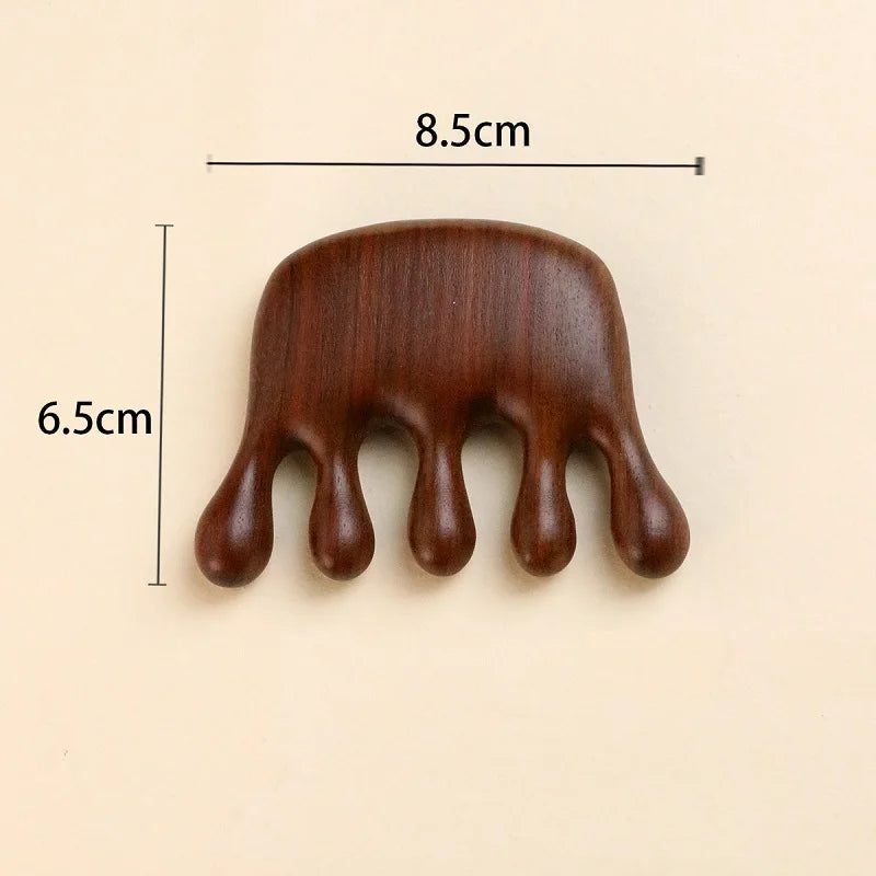 New Wooden Massager Comb