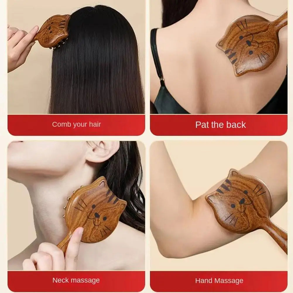 Sandalwood Scalp Massage Comb