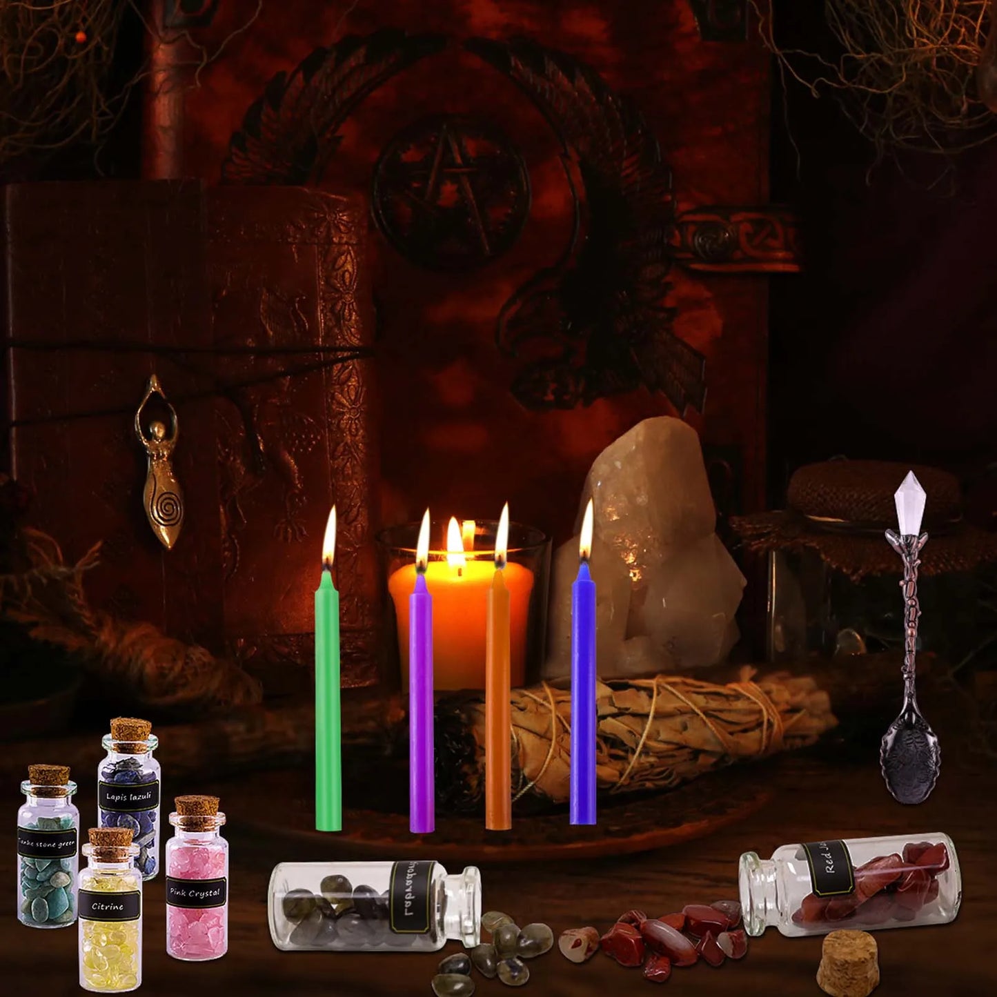 Witchcraft Kit Supplies Box – All-in-One Set for Spells, Rituals & Magical Practice