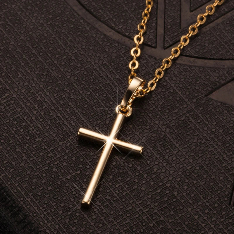 Elegant Cross Necklace – Timeless Symbol of Faith, Grace & Spiritual Strength