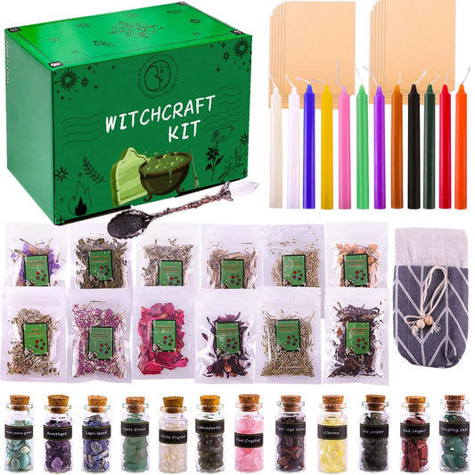 Witchcraft Kit Supplies Box – All-in-One Set for Spells, Rituals & Magical Practice
