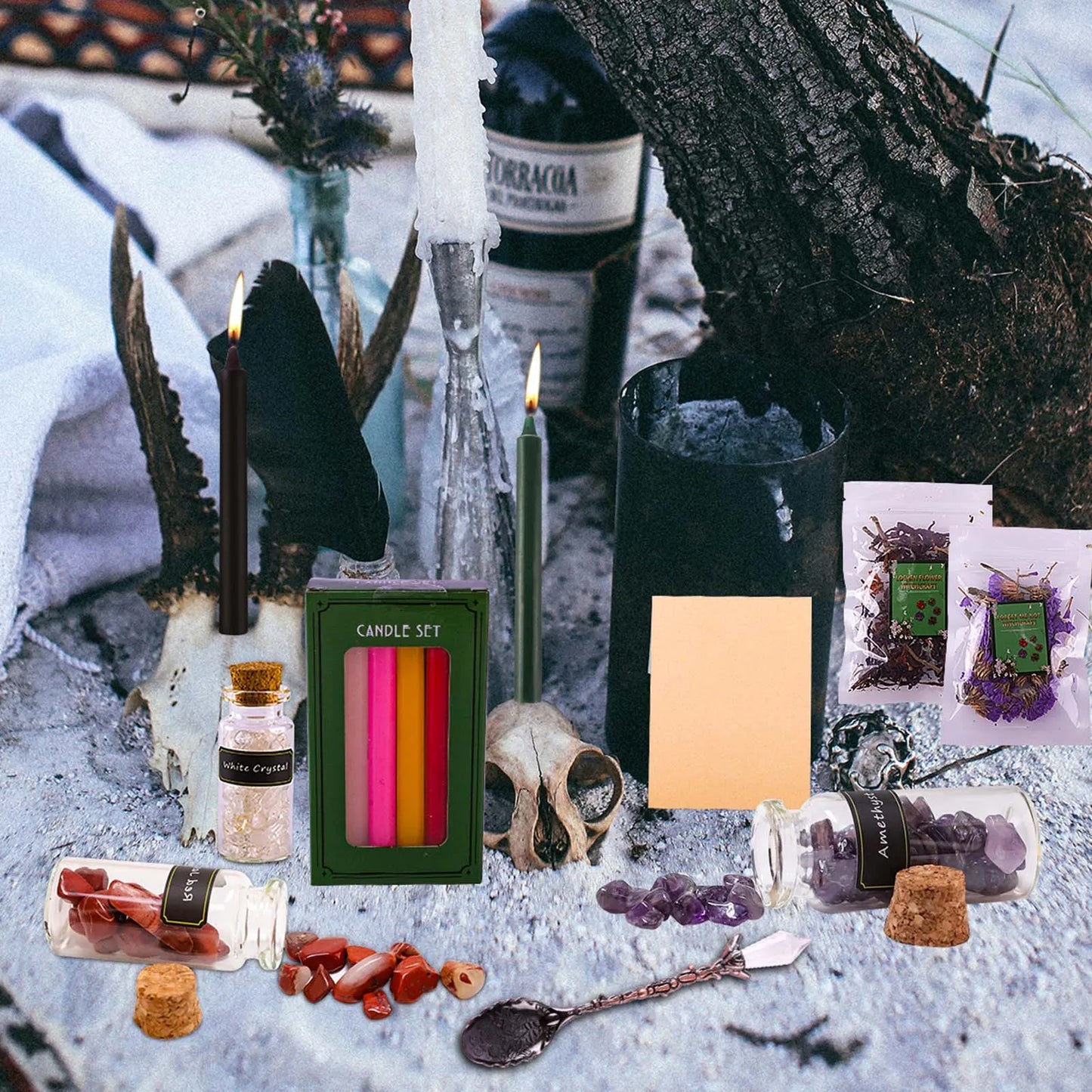 Witchcraft Kit Supplies Box – All-in-One Set for Spells, Rituals & Magical Practice