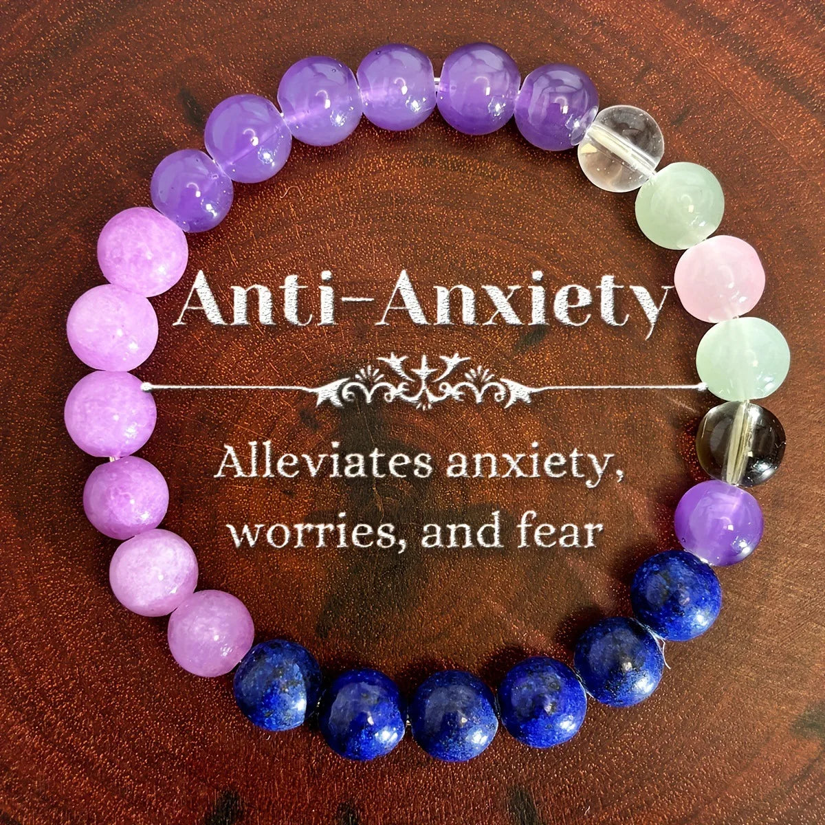 Natural Stone Symbolic Beaded Bracelet Women and Men