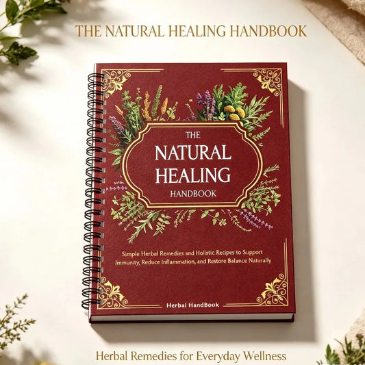 The Natural Healing Handbook  Herbal Remedies & Holistic Recipes Book